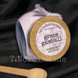 Grape Gumball Foaming Milk Bath Dust